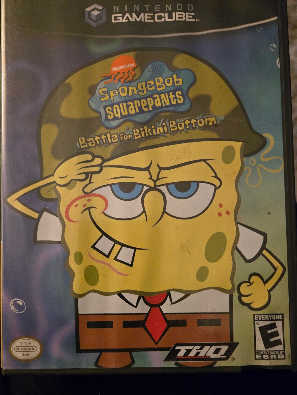 SpongeBob SquarePants Battle For Bikini Bottom Game Nintendo GameCube